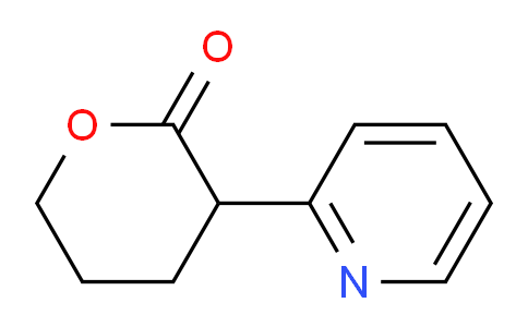 CAS No. 1822679-87-7, 3-(Pyridin-2-yl)tetrahydro-2h-pyran-2-one