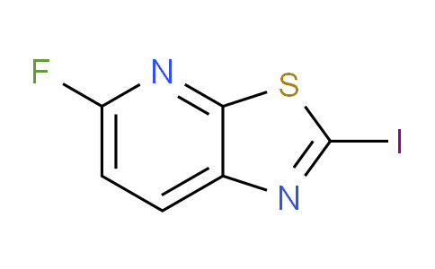 CAS No. 1822818-50-7, 5-Fluoro-2-iodo-thiazolo[5,4-b]pyridine