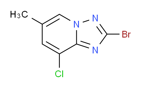 CAS No. 1823372-38-8, 2-Bromo-8-chloro-6-methyl-[1,2,4]triazolo[1,5-a]pyridine