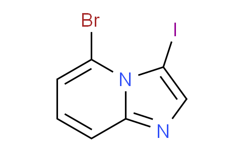 CAS No. 1823380-39-7, 5-Bromo-3-iodo-imidazo[1,2-a]pyridine