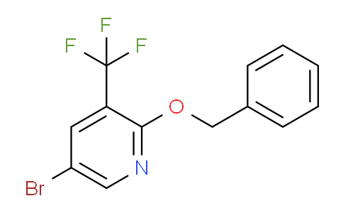 CAS No. 1824262-21-6, 2-(benzyloxy)-5-bromo-3-(trifluoromethyl)pyridine