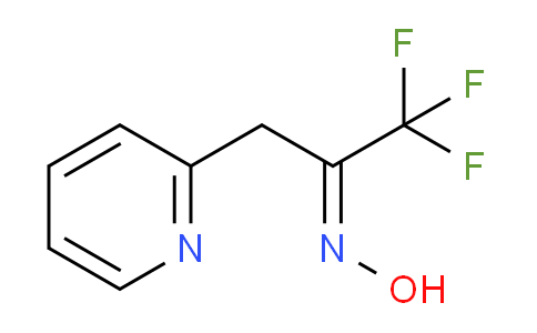 CAS No. 1824791-86-7, N-[1,1,1-Trifluoro-3-(pyridin-2-yl)propan-2-ylidene]hydroxylamine