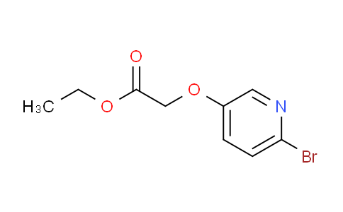 CAS No. 1835219-93-6, (6-Bromo-pyridin-3-yloxy)-acetic acid ethyl ester