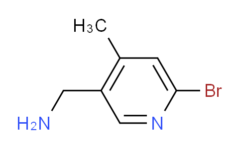 CAS No. 1841079-99-9, C-(6-Bromo-4-methyl-pyridin-3-yl)-methylamine