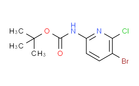 CAS No. 1845713-77-0, tert-butyl N-(5-bromo-6-chloropyridin-2-yl)carbamate