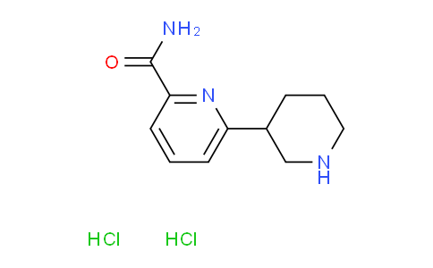 CAS No. 1858252-02-4, 6-Piperidin-3-ylpyridine-2-carboxamide dihydrochloride