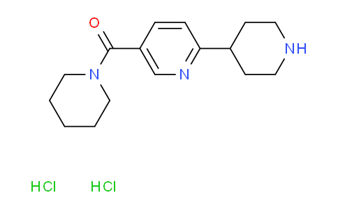 CAS No. 1858252-10-4, 2-Piperidin-4-yl-5-(piperidin-1-ylcarbonyl)pyridine dihydrochloride