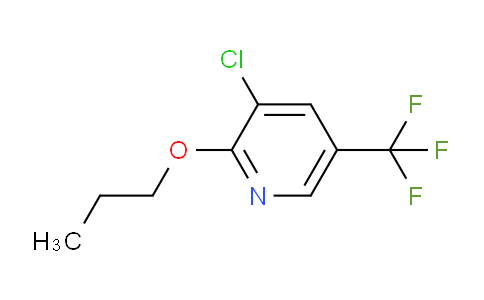 CAS No. 1881288-42-1, 3-chloro-2-propoxy-5-(trifluoromethyl)pyridine