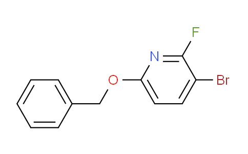 CAS No. 1881291-08-2, 6-(benzyloxy)-3-bromo-2-fluoropyridine