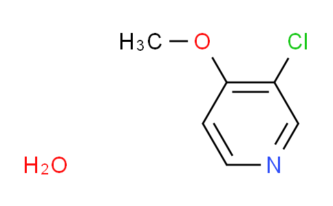 CAS No. 1881291-66-2, 3-chloro-4-methoxypyridine hydrate