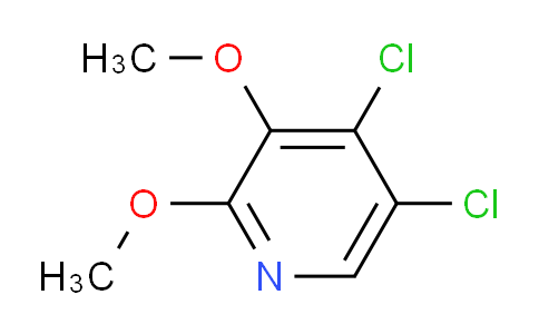 CAS No. 1881291-78-6, 4,5-dichloro-2,3-dimethoxypyridine