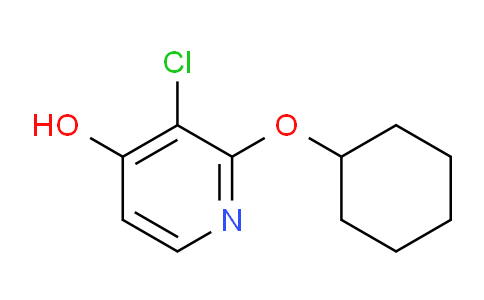 CAS No. 1881292-45-0, 3-chloro-2-(cyclohexyloxy)pyridin-4-ol