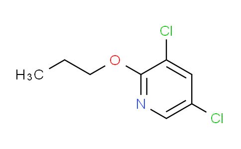 CAS No. 1881292-49-4, 3,5-dichloro-2-propoxypyridine