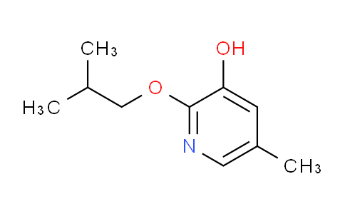CAS No. 1881293-35-1, 5-methyl-2-(2-methylpropoxy)pyridin-3-ol