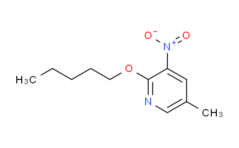 CAS No. 1881293-57-7, 5-methyl-3-nitro-2-(pentyloxy)pyridine