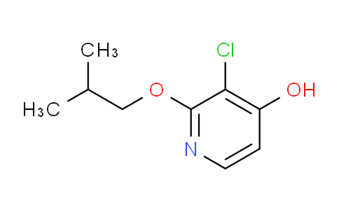 CAS No. 1881293-61-3, 3-chloro-2-(2-methylpropoxy)pyridin-4-ol