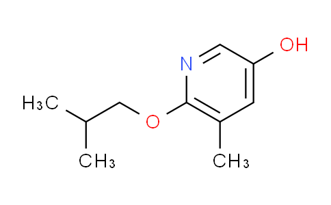 CAS No. 1881295-14-2, 5-methyl-6-(2-methylpropoxy)pyridin-3-ol