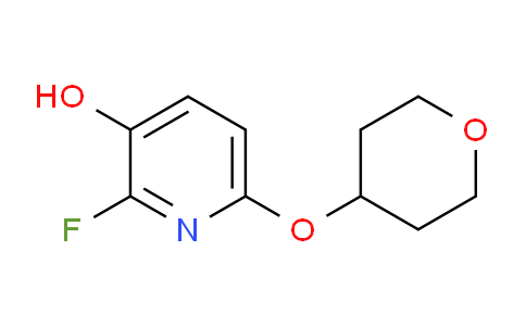 CAS No. 1881295-46-0, 2-fluoro-6-(oxan-4-yloxy)pyridin-3-ol