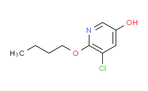 CAS No. 1881295-71-1, 6-butoxy-5-chloropyridin-3-ol