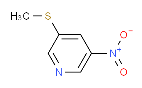 CAS No. 1881296-22-5, 3-(methylsulfanyl)-5-nitropyridine
