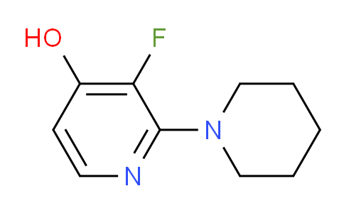 CAS No. 1881320-43-9, 3-fluoro-2-(piperidin-1-yl)pyridin-4-ol