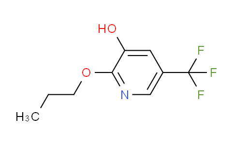 CAS No. 1881320-55-3, 2-propoxy-5-(trifluoromethyl)pyridin-3-ol