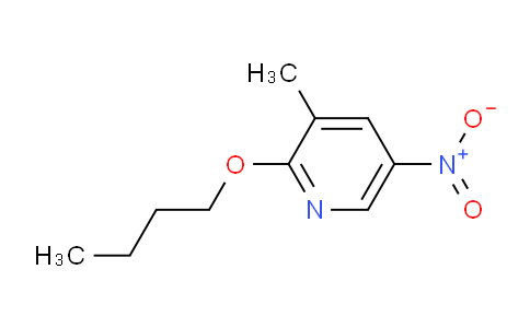 CAS No. 1881320-87-1, 2-butoxy-3-methyl-5-nitropyridine