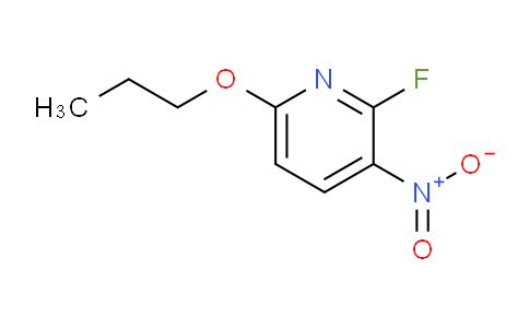 CAS No. 1881321-07-8, 2-fluoro-3-nitro-6-propoxypyridine