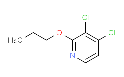 CAS No. 1881321-10-3, 3,4-dichloro-2-propoxypyridine