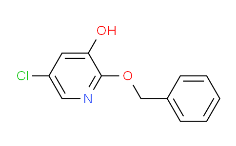 CAS No. 1881321-41-0, 2-(benzyloxy)-5-chloropyridin-3-ol
