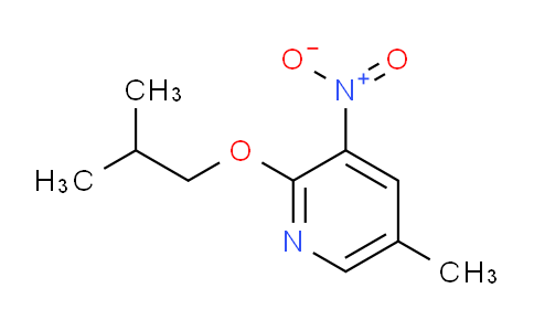 CAS No. 1881321-55-6, 5-methyl-2-(2-methylpropoxy)-3-nitropyridine