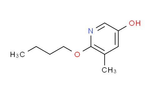 CAS No. 1881321-56-7, 6-butoxy-5-methylpyridin-3-ol