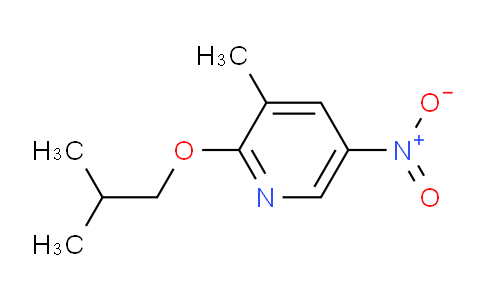 CAS No. 1881321-68-1, 3-methyl-2-(2-methylpropoxy)-5-nitropyridine