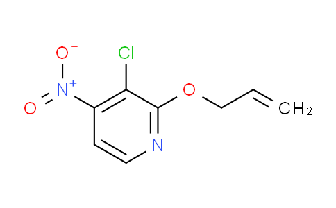 CAS No. 1881322-16-2, 3-chloro-4-nitro-2-(prop-2-en-1-yloxy)pyridine