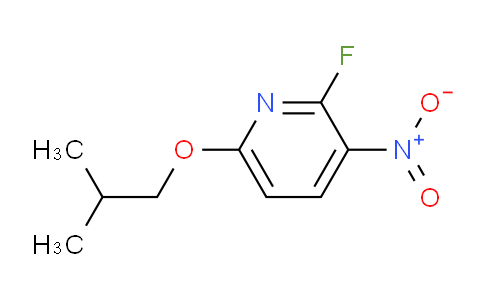 CAS No. 1881322-26-4, 2-fluoro-6-(2-methylpropoxy)-3-nitropyridine