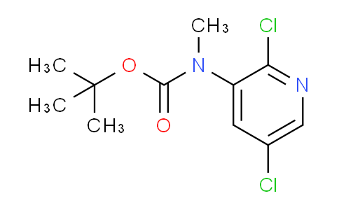 CAS No. 1881327-99-6, tert-butyl N-(2,5-dichloropyridin-3-yl)-N-methylcarbamate