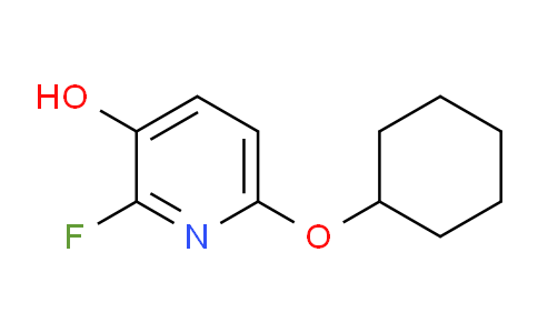 CAS No. 1881328-38-6, 6-(cyclohexyloxy)-2-fluoropyridin-3-ol