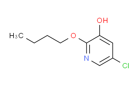CAS No. 1881328-71-7, 2-butoxy-5-chloropyridin-3-ol