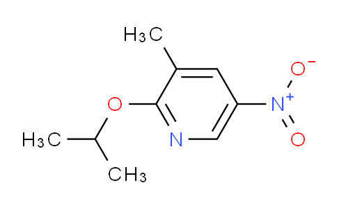 CAS No. 1881329-01-6, 3-methyl-5-nitro-2-(propan-2-yloxy)pyridine