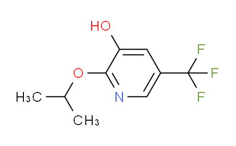 CAS No. 1881329-25-4, 2-(propan-2-yloxy)-5-(trifluoromethyl)pyridin-3-ol