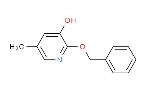 CAS No. 1881329-48-1, 2-(benzyloxy)-5-methylpyridin-3-ol
