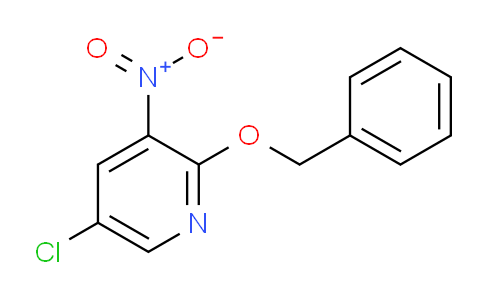 CAS No. 1881329-78-7, 2-(benzyloxy)-5-chloro-3-nitropyridine