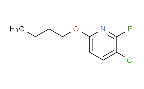 CAS No. 1881330-31-9, 6-butoxy-3-chloro-2-fluoropyridine