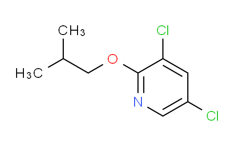 CAS No. 1881330-34-2, 3,5-dichloro-2-(2-methylpropoxy)pyridine