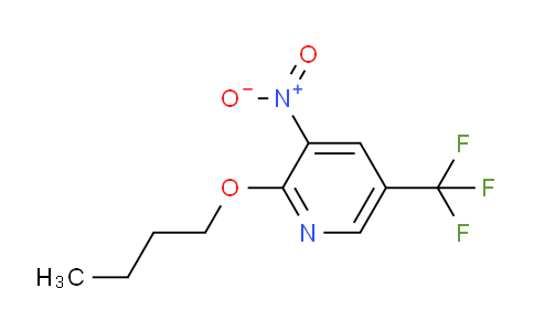 CAS No. 1881330-57-9, 2-butoxy-3-nitro-5-(trifluoromethyl)pyridine