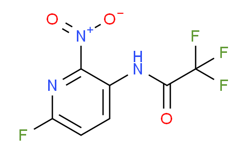 CAS No. 1883537-49-2, 2,2,2-Trifluoro-n-(6-fluoro-2-nitro-pyridin-3-yl)-acetamide