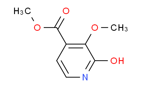 CAS No. 1891129-54-6, Methyl 2-hydroxy-3-methoxypyridine-4-carboxylate