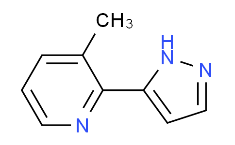 CAS No. 1928833-98-0, 3-Methyl-2-(2H-pyrazol-3-yl)pyridine