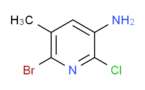 CAS No. 1935949-07-7, 6-Bromo-2-chloro-5-methylpyridin-3-amine