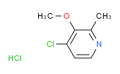 CAS No. 1951439-74-9, 4-Chloro-3-methoxy-2-methyl-pyridine hydrochloride